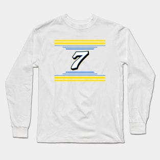 Corey LaJoie #7 2024 NASCAR Design Long Sleeve T-Shirt